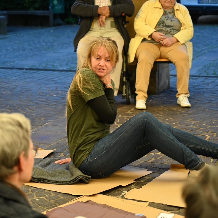 Theater-Performance „Heimat? Straße!“