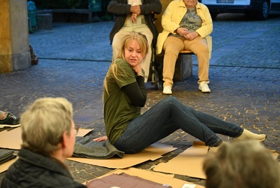 Theater-Performance „Heimat? Straße!“